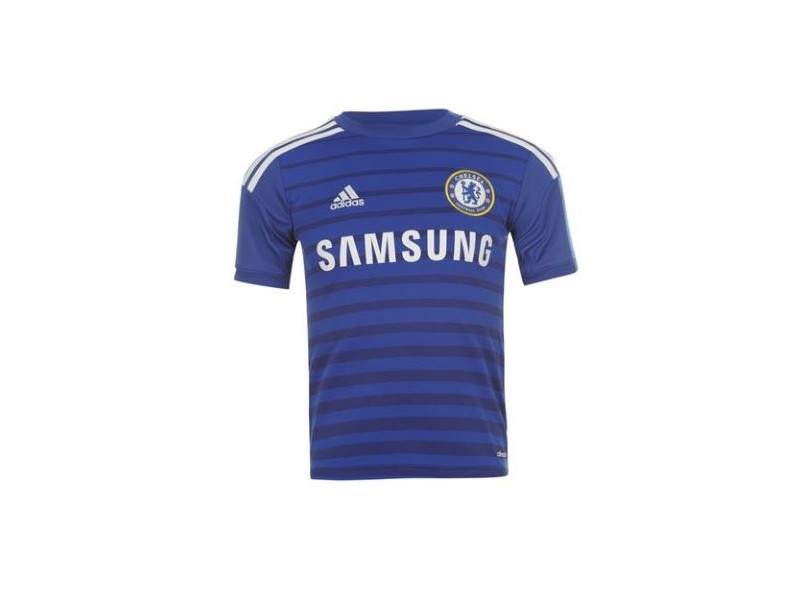 Camisa Jogo Chelsea I 2014/15 Infantil s/nº Adidas