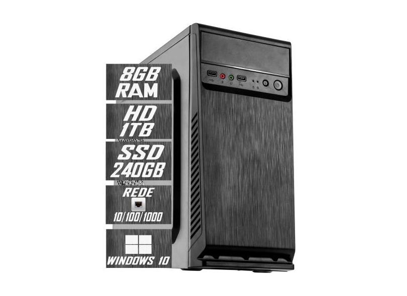 Pc Computador Cpu I5 / Hd 1Tb + Ssd 240Gb M2 Nvme / 8Gb Memória Ram -