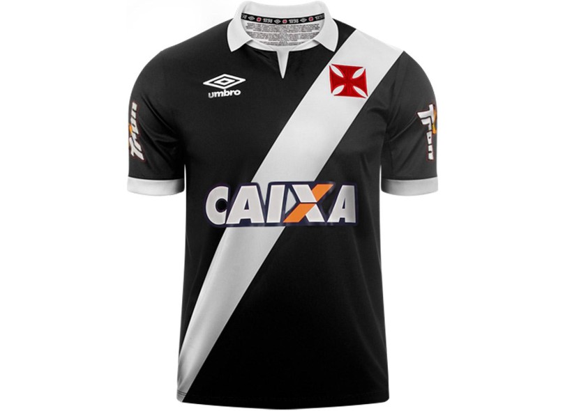 Camisa Jogo Vasco I 2014 com número Umbro