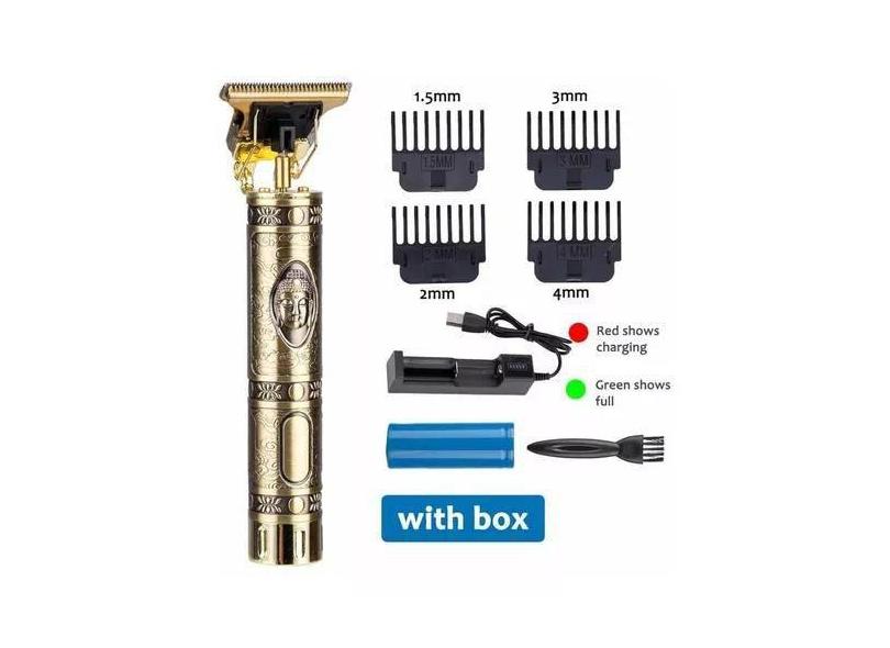 Barbeador De Cabelos Clipper T9 Elétrico BUDA Sem Fio - CONNECTCELL