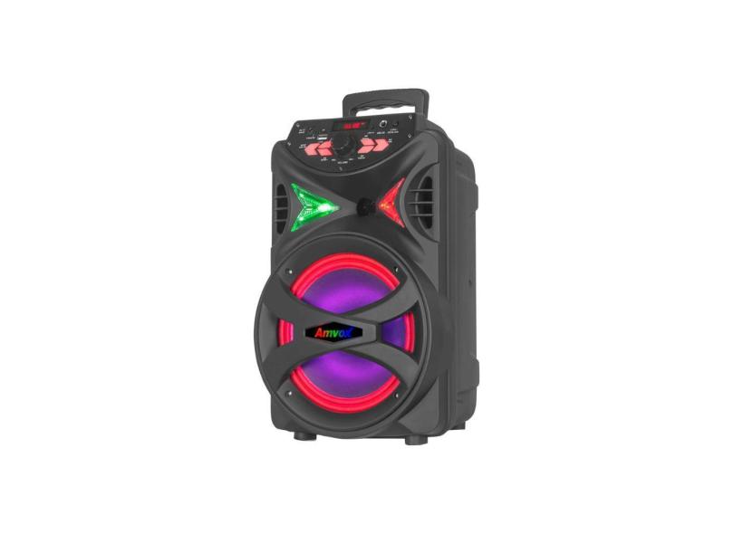 Caixa de Som Amvox Hit - Bluetooth - Iluminação LED - 250W RMS - Bivolt - ACA 255