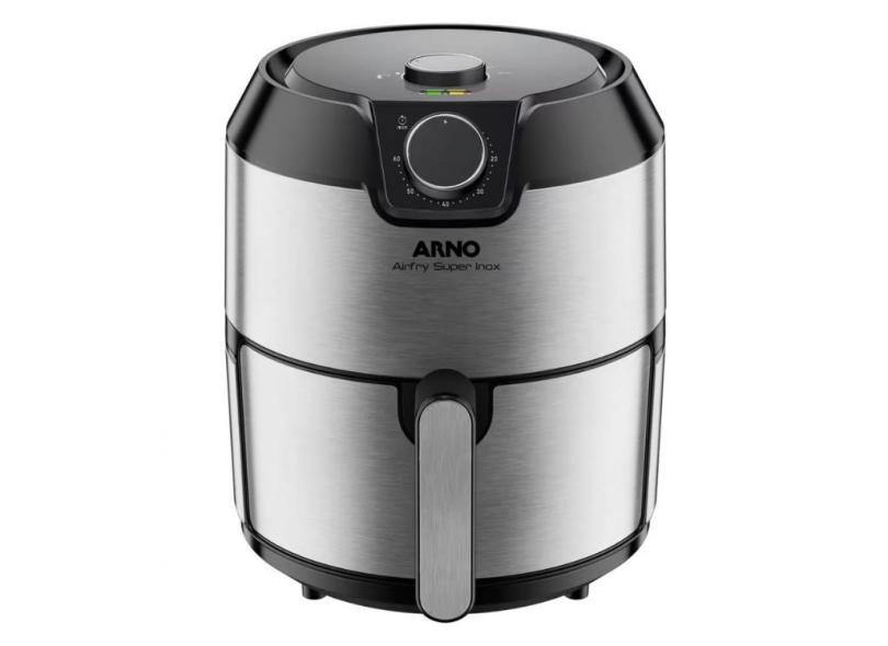 Fritadeira Elétrica Sem Óleo Air Fryer Arno Super Inox Ifry 4,2 Litros