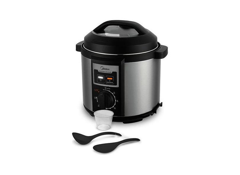 Panela Pressão Elétrica Midea 6l Mecânica 127v   MIDEA