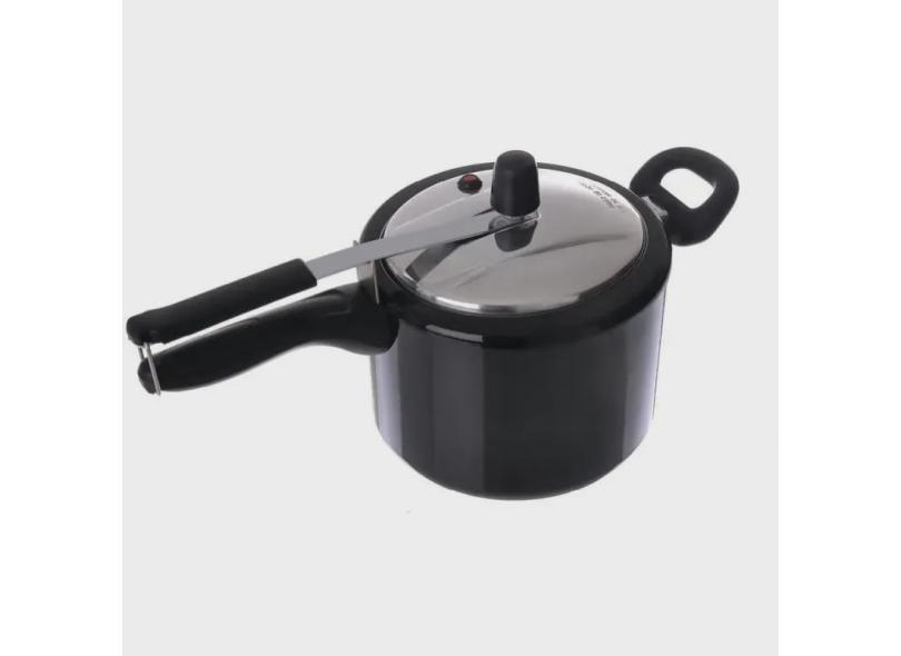 Panela De Pressão 4,5 Litros Preta 5 Estrelas