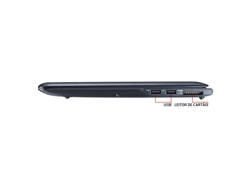 Ultrabook Samsung ATIV Book 5 Intel Core i5 3337U 3ª Geração 4 GB de RAM HD 500 GB SSD 24 GB LED 13,3" Touchscreen Windows 8 NP540U3C-KD1