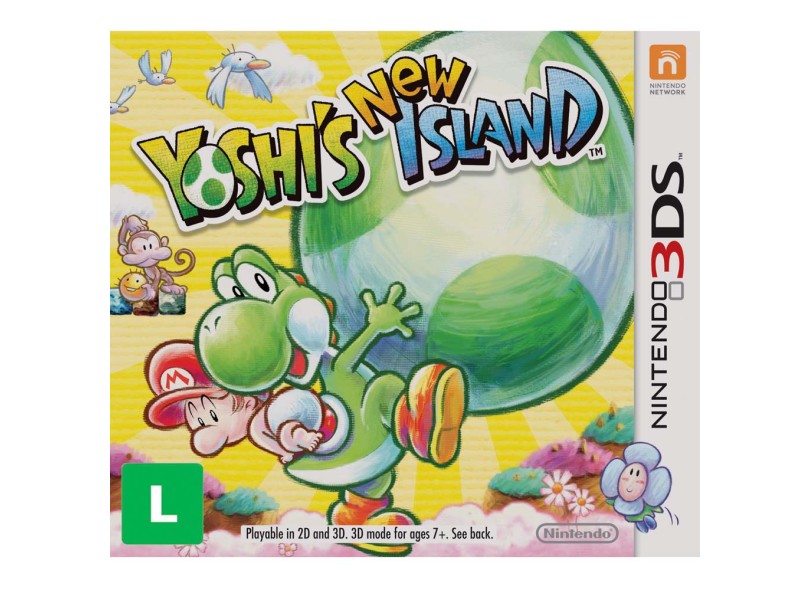 Jogo Yoshi's New Island Nintendo