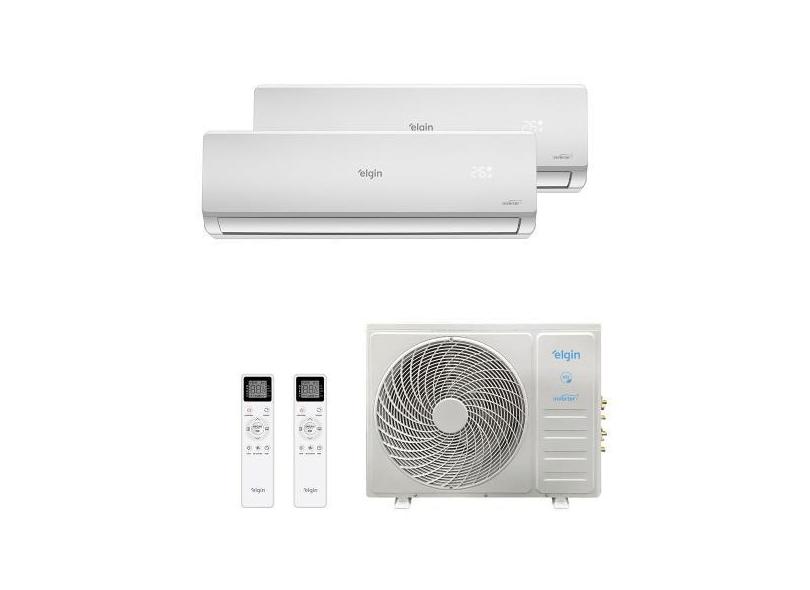 Ar Condicionado Bi Split Elgin Inverter 18.000 Btus (Hi Wall 12.000 + 