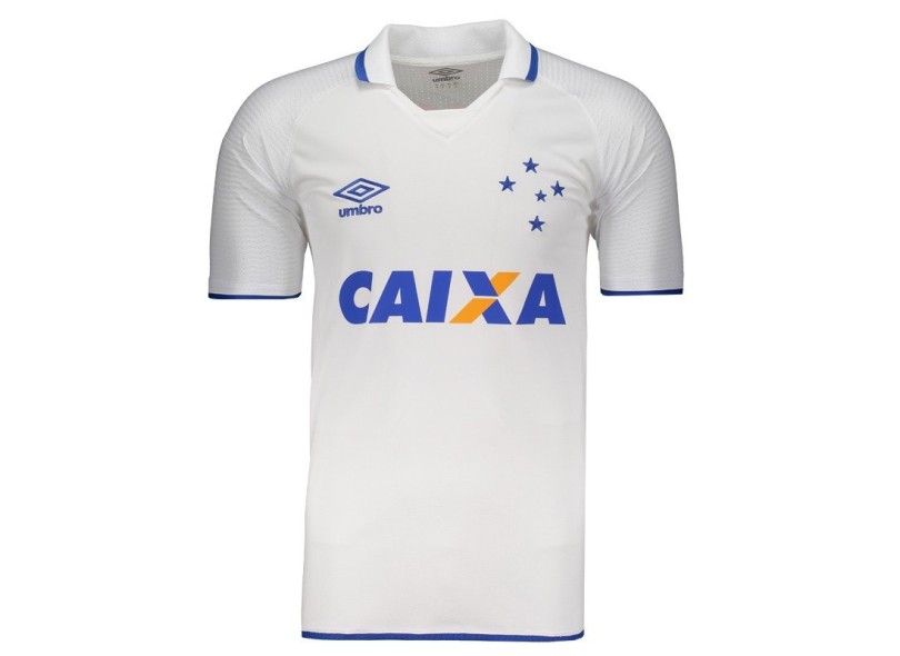 Camisa Torcedor Cruzeiro II 2017/18 Com Nome e Número Umbro