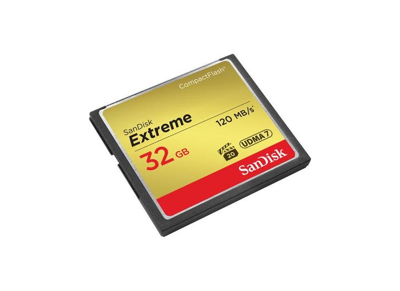 Cartão de Memória Compact Flash SanDisk Extreme 32 GB SDCFXS-032G