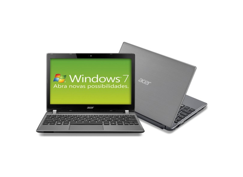 Notebook Acer Aspire Intel Core i3 2367M 2ª Geração 4 GB 500 GB LED 11,6" Windows 7 Home Basic
