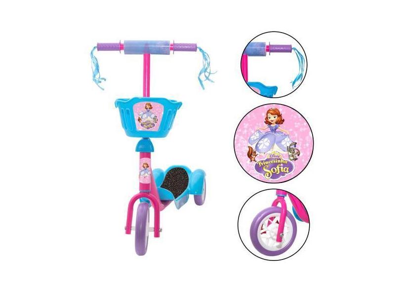 Patinete Menina Princesa Sofia Para Crianças Toys 2U Bom Preço