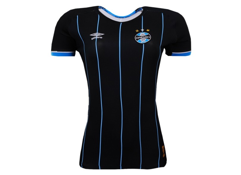 Camisa Torcedor feminina Grêmio IV 2015 sem número Umbro