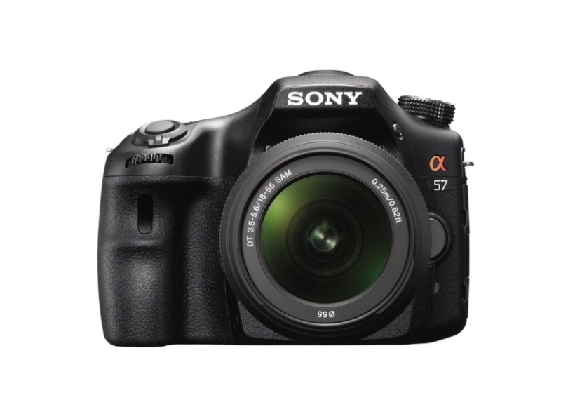 Câmera Digital Sony Alpha SLR SLT-A57 16,1 mpx