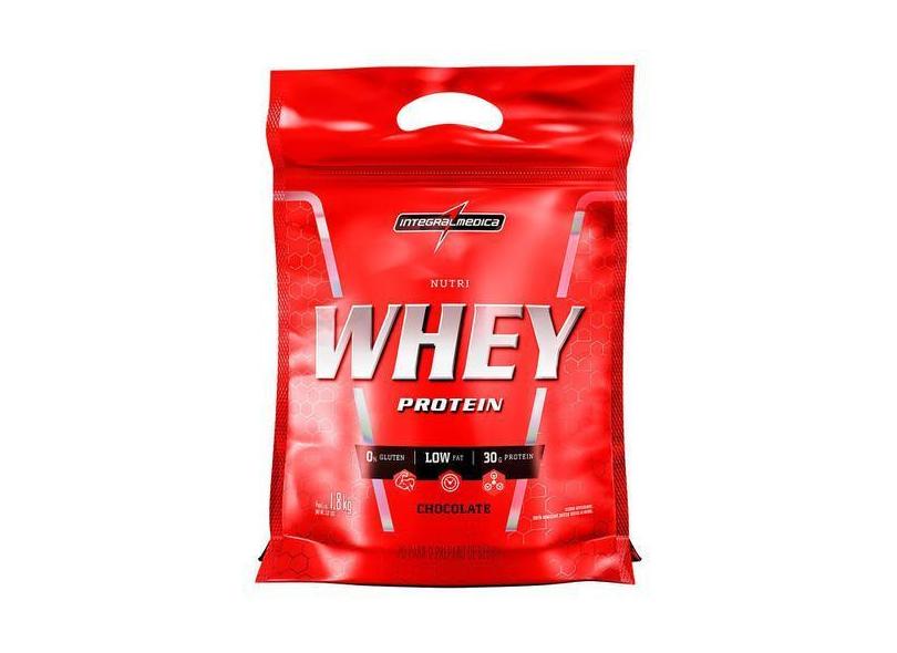 Nutri Whey Protein Refil Chocolate 1 8kg Integralmedica Com O Melhor