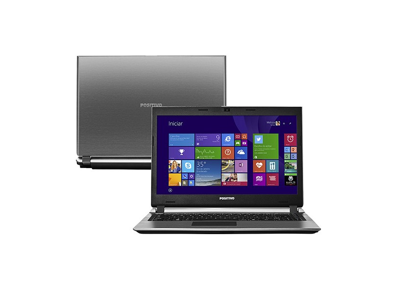 Notebook Positivo Premium Intel Core i3 6 GB de RAM 14 " Windows 8.1 Professional S6170