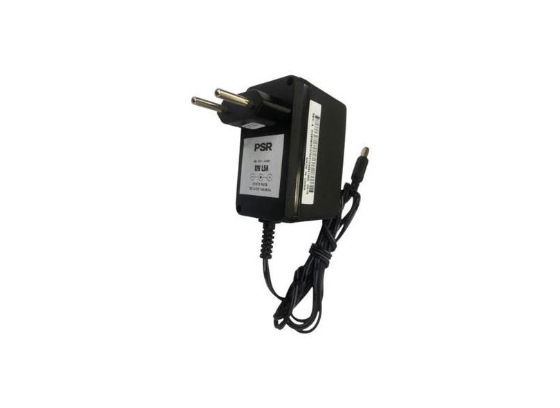 Fonte P/ Teclado 12v 1,5a Yamahapsr 620 Psr620 - SÓ FONTES