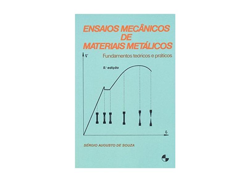 Ensaios Mecânicos de Materiais Metálicos - Souza, Sergio Augusto De - 9788521200123