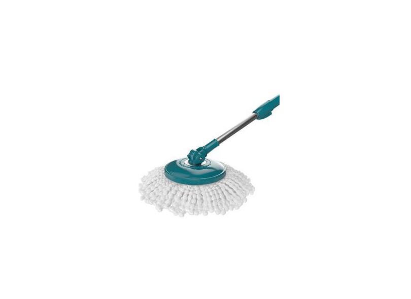 Mop Giratório FlashLimp Fit MOP5010 Com Balde, Cabo Telescópico E Refil ...