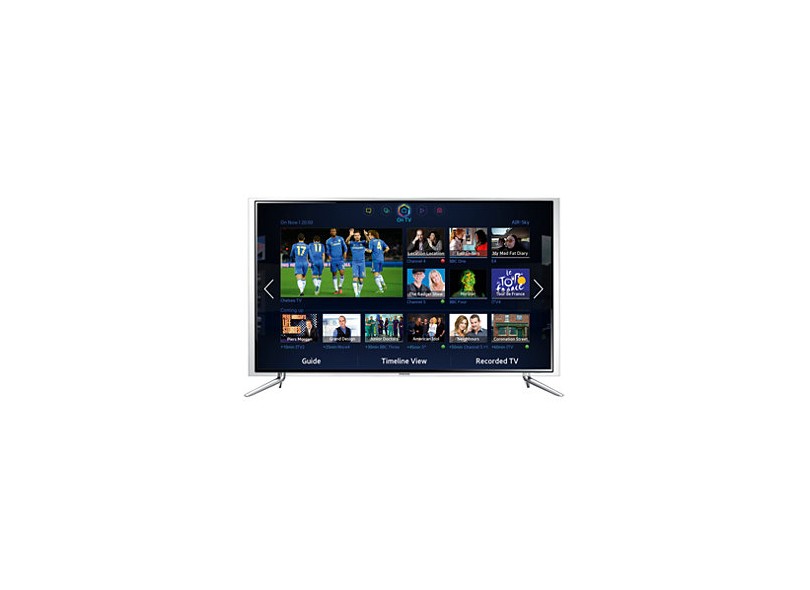 TV LED 46" Smart TV Samsung Série 6 3D Full HD F6800