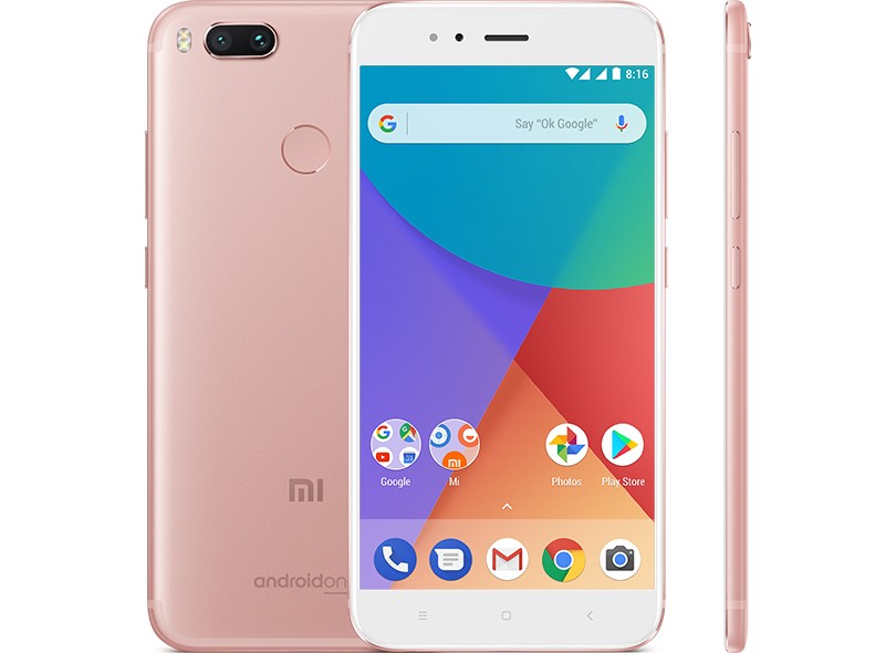 Smartphone Xiaomi Mi A1 64GB 12.0 MP 2 Chips Android 7.1 (Nougat) 3G 4G Wi-Fi