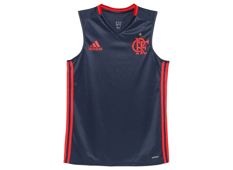 Camisa Treino Infantil Regata Flamengo 2016 Adidas