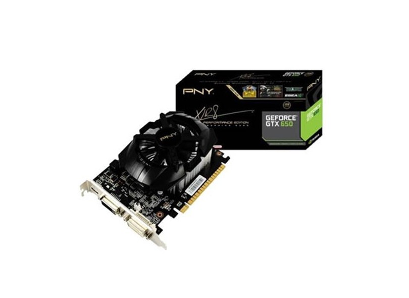 Placa de Video NVIDIA GeForce TX 650 2 GB DDR5 128 Bits PNY VCGGTX650XPB
