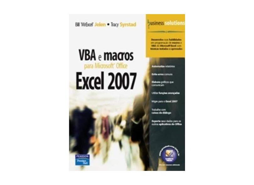 Vba e Macros para Microsoft Office Excel 2007 - Syrstad, Tracy - 9788576051954