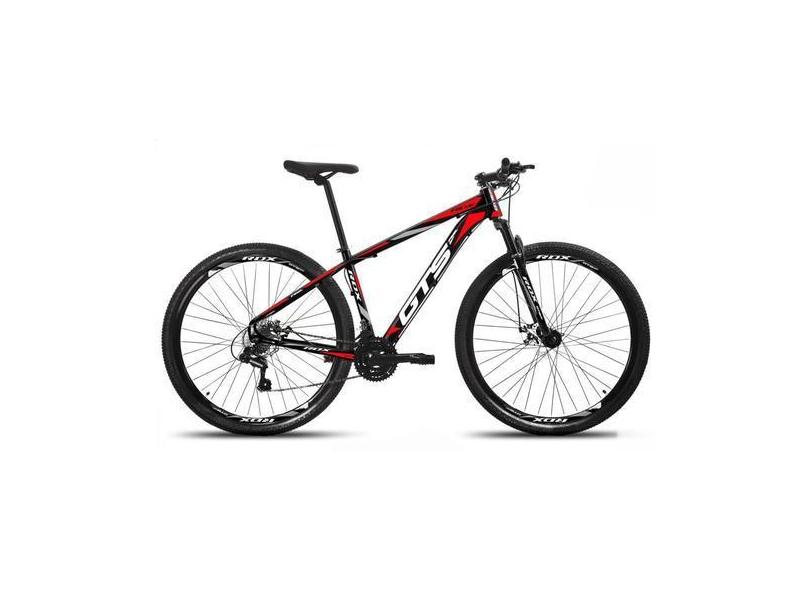 Bicicleta aro 29 gts feel rdx freio hidráulico 24 marchas, 21, Preto c