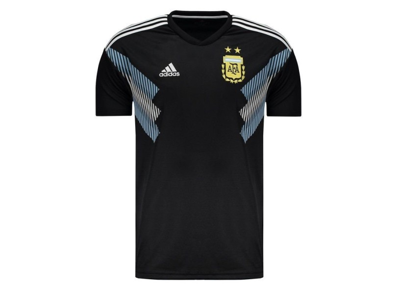 Camisa Torcedor Argentina II 2018/19 sem Número Adidas