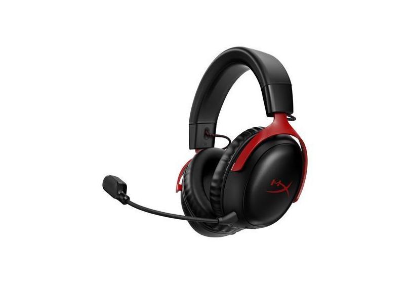 Fone de ouvido para jogos HyperX Cloud III Wireless para PC PS5 PS4