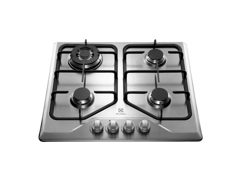 Cooktop 4 Bocas Electrolux A Gás Inox GT75X Bivolt