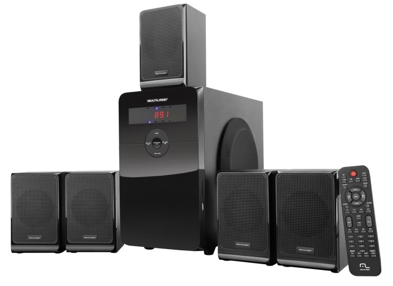 Home Theater Multilaser 120 W 5.1 Canais SP160