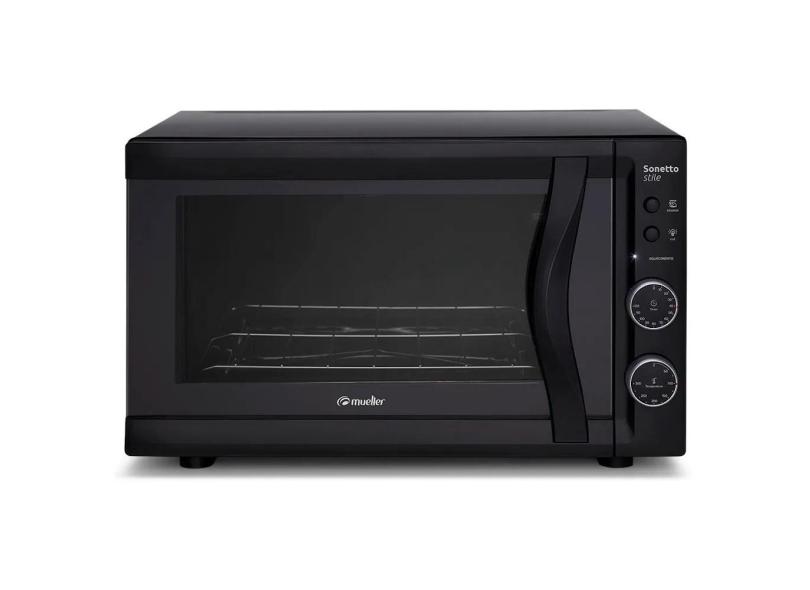 Forno Elétrico Mueller Sonetto Stile Preto Fosco 44 Litros 220V - G3601