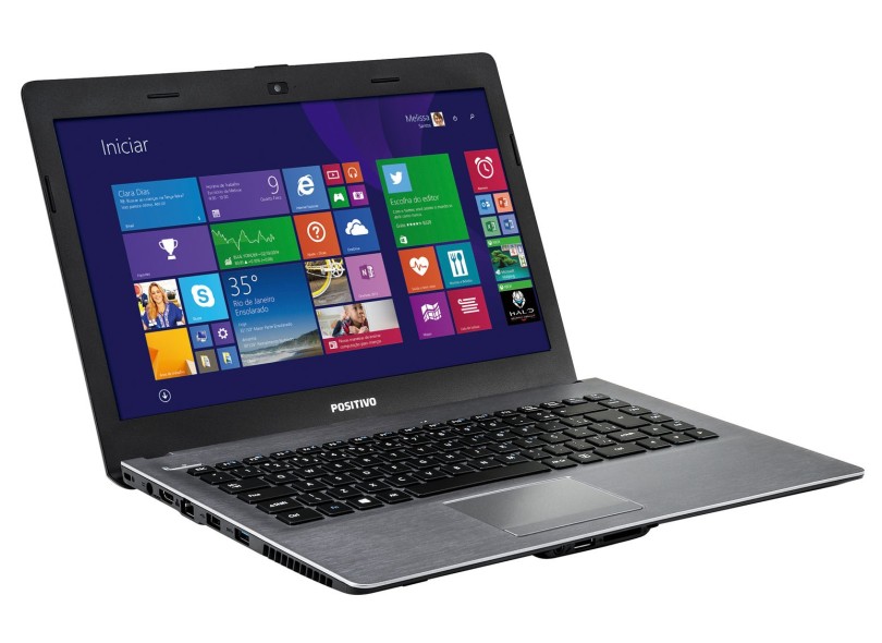 Notebook Positivo Stilo Intel Celeron N2806 2 GB de RAM SSD 32 GB LED 14 " Windows 8.1 XR2950
