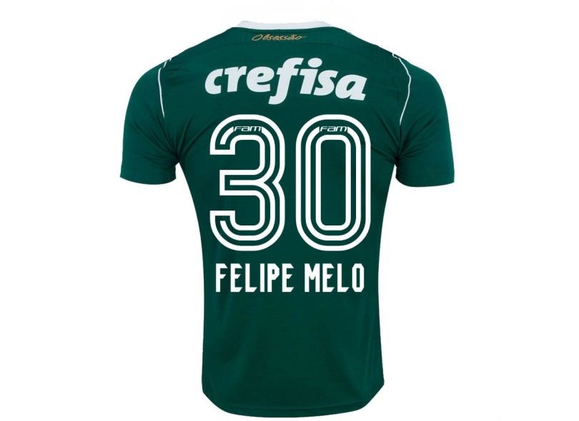 Camisa Edição Especial Palmeiras I 2017 com Número Adidas