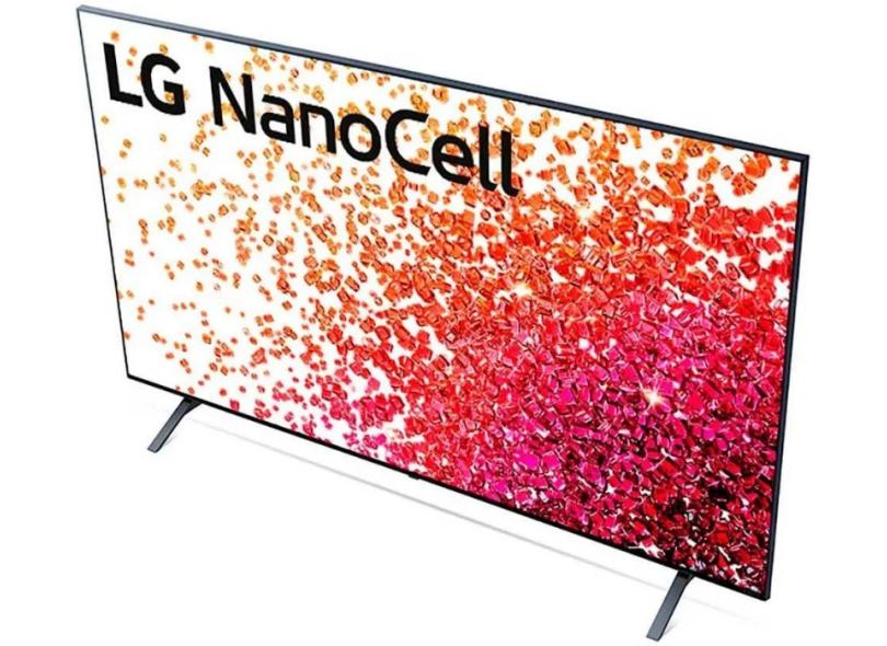 Smart TV TV Nano Cristal 75" LG ThinQ AI 4K HDR 75NANO75SPA 3 HDMI