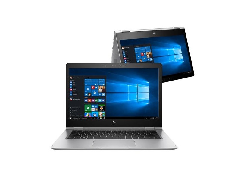 Notebook Conversível HP EliteBook x360 Intel Core i5 7200U 8 GB de RAM 128.0 GB 13.3 " Touchscreen Windows 10 1030 G2