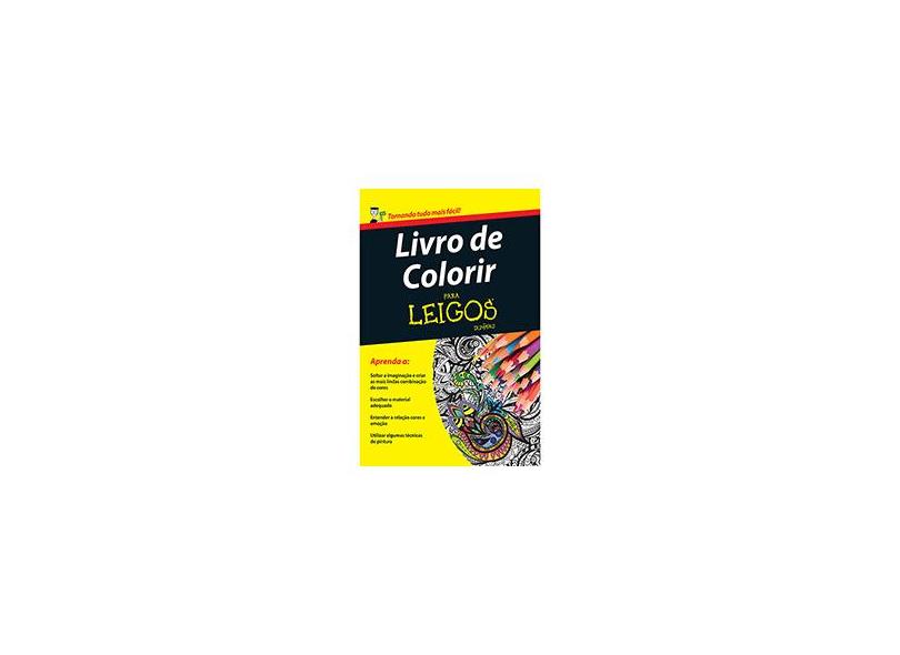 Livro de Colorir Para Leigos - Alta Books - 9788576089407