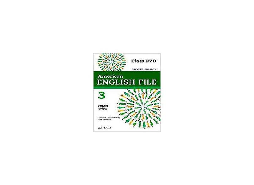 American English File 3 - Class Dvd - Second Edition - Editora Oxford - 9780194775694