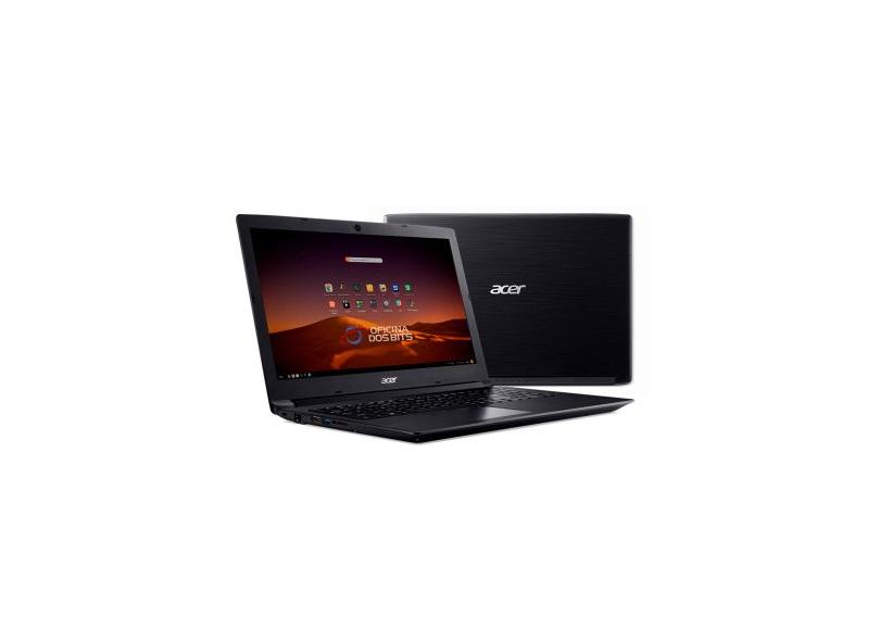 Notebook Acer Aspire 3 Intel Core i5 7200U 7ª Geração 12 GB de RAM 480.0 GB 15.6 " Linux A315-53-5100