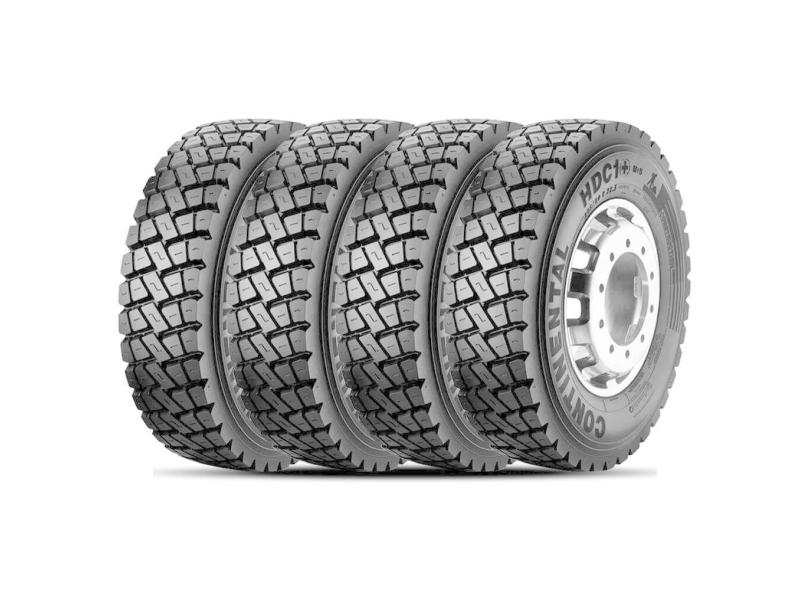 Kit 4 Pneu Continental Aro 22.5 275/80r22.5 149/146k Hdc1+