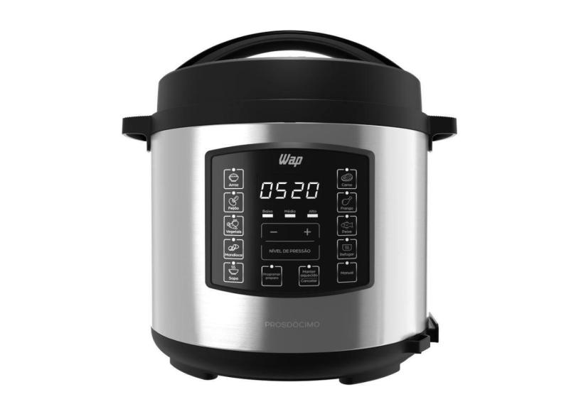 Panela de Pressão Elétrica 6 Litros 70 kPa 220V 1000W Wap Prosdócimo Wppe1