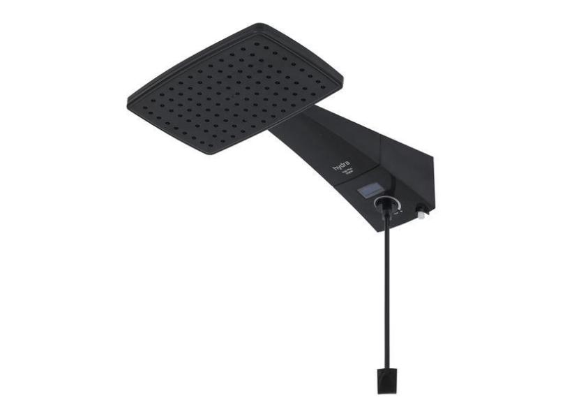 Chuveiro Elétrico Eletrônico 220V Preto Polo Plus Hydra