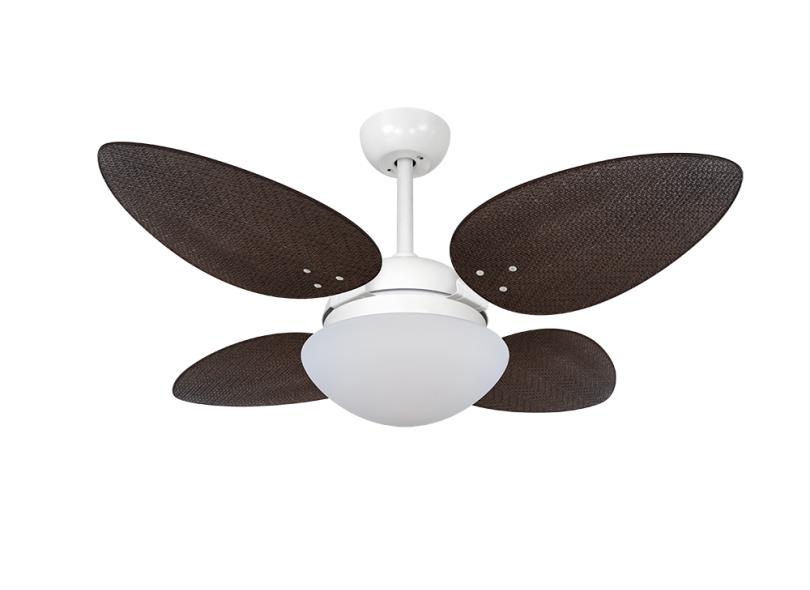 Ventilador de Teto com Controle Remoto Volare VR42 Pétalo Palmae 105 cm 4 Pás
