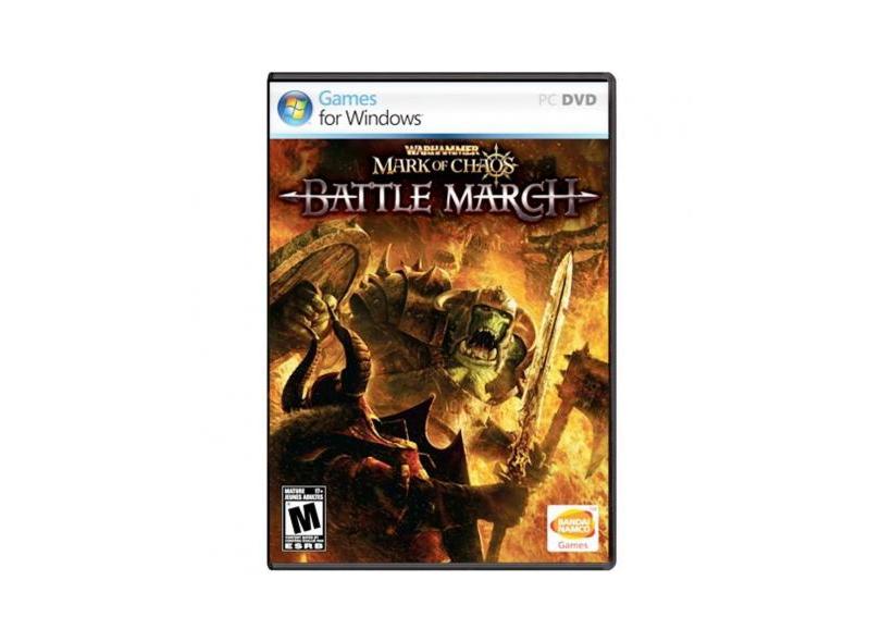 Jogo Warhammer Mark of Chaos Battle March Windows Namco