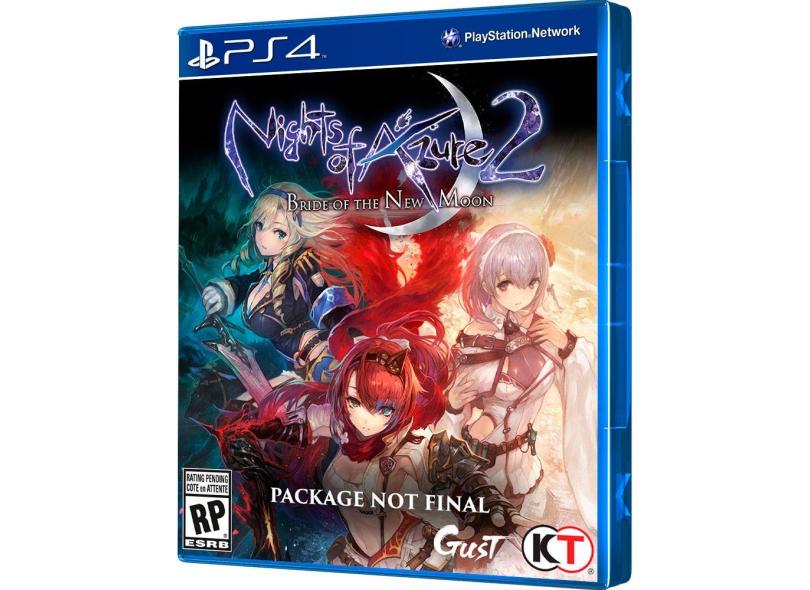 Jogo Nights of Azure 2 Bride of the New Moon PS4 Tecmo