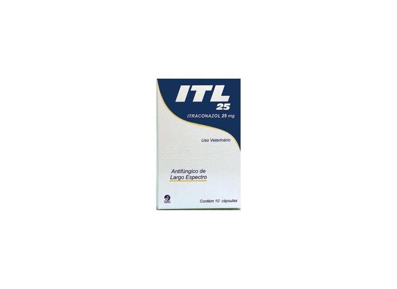 Antifúngico Itl 25 Cepav 10 Comprimidos 25 g com o Melhor Preço é no Zoom