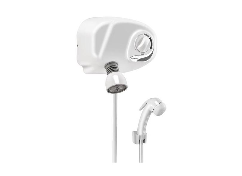 Ducha Potenza Branca Pressurizada Cardal 5500w 127v, 110V