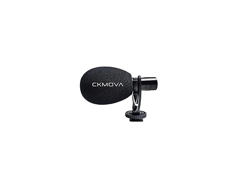 Microfone de Vídeo para DSLR e Smartphone CKMova VCM1