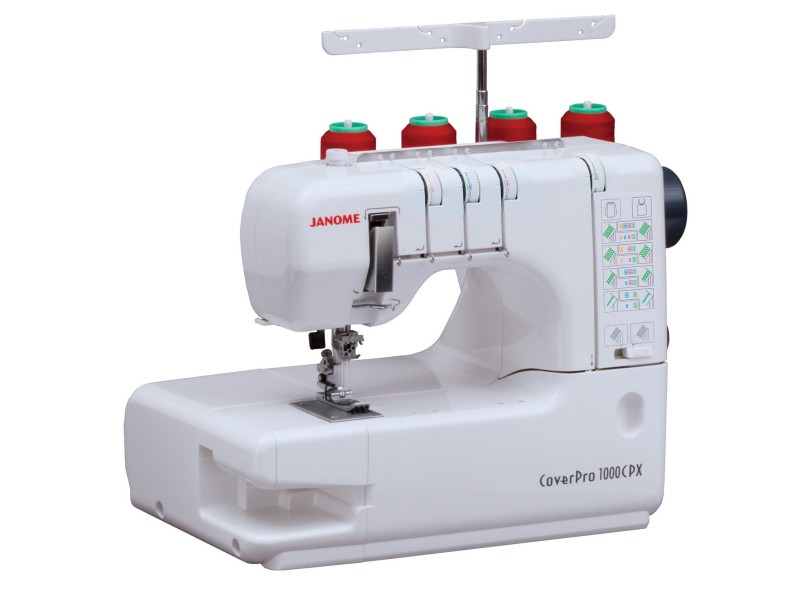 Máquina de Costura Doméstica Ponto Galoneira 1000CPX - Janome